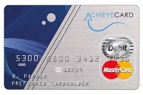 AchieveCard Visa Prepaid Card