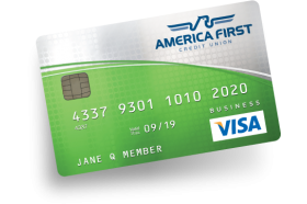 America First CU Business Visa Credit Card
