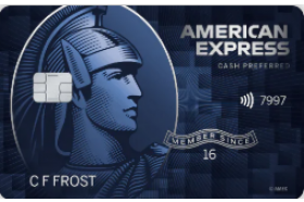 AMEX National Bank Blue Cash Credit Card
