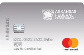 Arkansas Federal Credit Union Platinum Classic Mastercard®