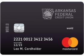 Arkansas Federal Credit Union World Mastercard® Credit Card