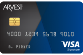 Arvest Bank Visa Signature® Credit Card