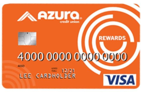 Azura Credit Union Rewards Visa Credit Card