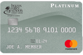 Brazos Valley Schools Platinum MasterCard
