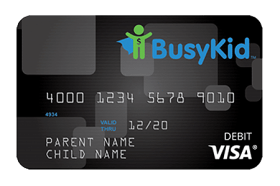 BusyKid Visa® Spend Card