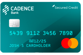 Cadence Bank Secured Mastercard®