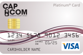 CAP COM Federal Credit Union Visa Platinum Card
