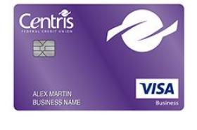Centris FCU Business Visa Credit Card Centris FCU Business Visa Credit Card