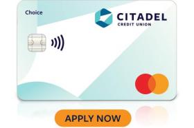 Citadel Credit Union Choice Mastercard®