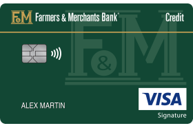 F&M Bank College Real Rewards Card