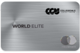 Collegedale CU MasterCard World Elite Credit Card