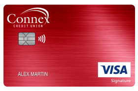 Connex CU Visa Max Cash Preferred Card