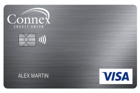 Connex CU Visa® Max Cash Secured Card