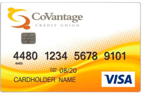 CoVantage Cash Back Visa® Credit Card