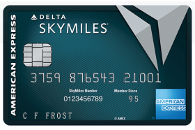 AMEX National Bank Delta SkyMiles Credit Card