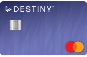Destiny ™ MasterCard® - kreditná linka 500 dolárov