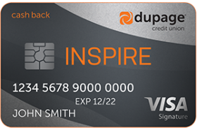DuPage Credit Union Inspire Cash Back Signature