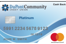 DuPont Community CU MasterCard Credit Card