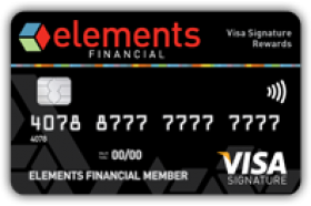 Elements Financial FCU Signature Rewards Card