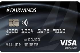 Fairwinds Credit Union Signature Visa