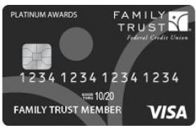 Family Trust FCU Platinum Visa Credit Card