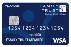 Family Trust FCU Traditional Visa Credit Card