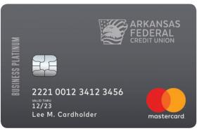 Arkansas Federal CU Business Mastercard