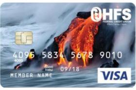 HFS Federal Credit Union Rewards Visa Credit Card