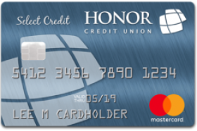 Honor Credit Union Select Credit Card