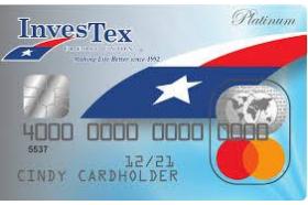 InvesTex Credit Union MasterCard Platinum Credit Card