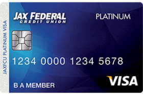 Jax FCU Platinum Visa Credit Card