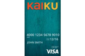 KAIKU Visa Prepaid Card