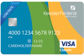 Keesler Federal Credit Union Visa Classic Card