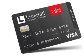 Listerhill Credit Union Visa Business Credit Card