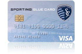 Mazuma Credit Union Sporting Blue Card