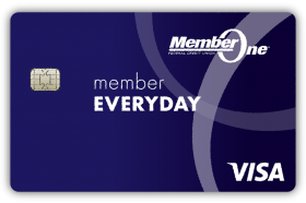 Member One FCU Member Visa Credit Card