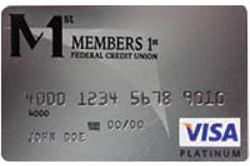 Members 1st Federal Credit Union VISA Platinum Secured