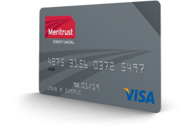 Meritrust Credit Union Visa Share Secured
