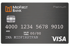 MidFirst Bank Platinum Card