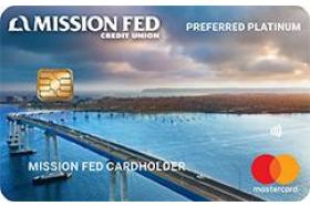 Mission Federal Credit Union Preferred Platinum Mastercard
