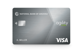National Bank of Arizona Agility Cash Visa® Credit Card