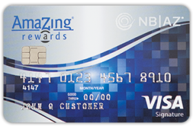 National Bank of Arizona Amazing Rewards Visa Credit Card