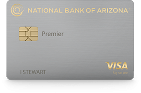 National Bank of Arizona Premier Visa Credit Card
