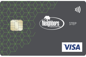 Neighbors Federal Credit Union Step Visa Credit Card
