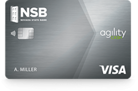 Nevada State Bank Agility Cash Visa® Credit Card