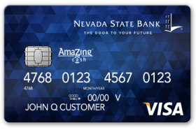 Nevada State Bank Cash Business Visa Card