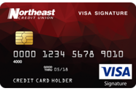 Northeast Credit Union Signature VISA® Credit Card