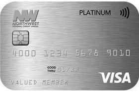 Northwest Federal Credit Union Visa Platinum Credit Card