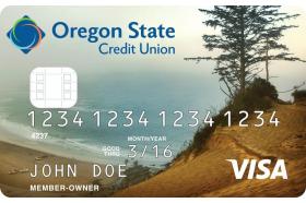 Oregon State Credit Union Visa Value Credit Card