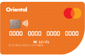 Oriental Bank MasterCard Secured Credit Card